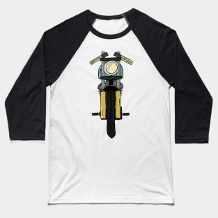 Cafe Racer - Front View Baseball T-Shirt